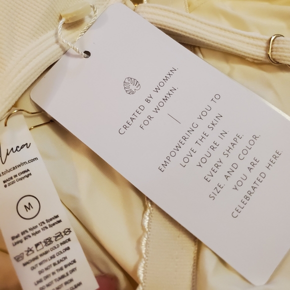 Toluca Isabella Maxi Wrap One-piece - Ivory Micro Waffle - Picture 8 of 16